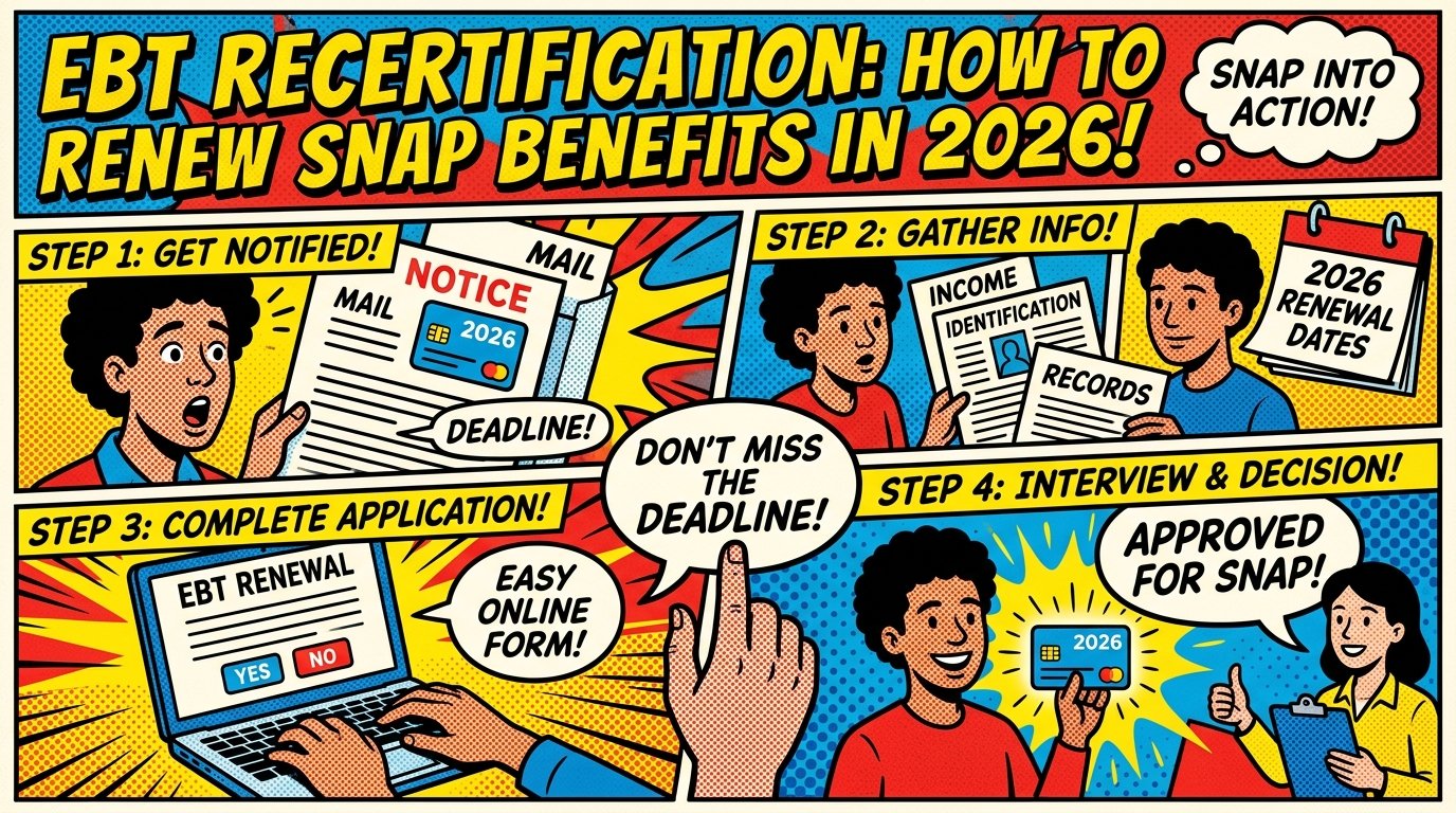 EBT Recertification: How to Renew SNAP Benefits in 2026