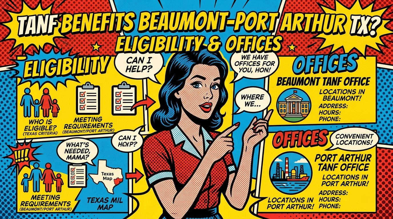 TANF Benefits Beaumont-Port Arthur TX: Eligibility & Offices