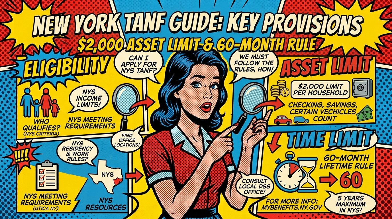 New York TANF Guide: $2,000 Asset Limit and 60-Month Rule
