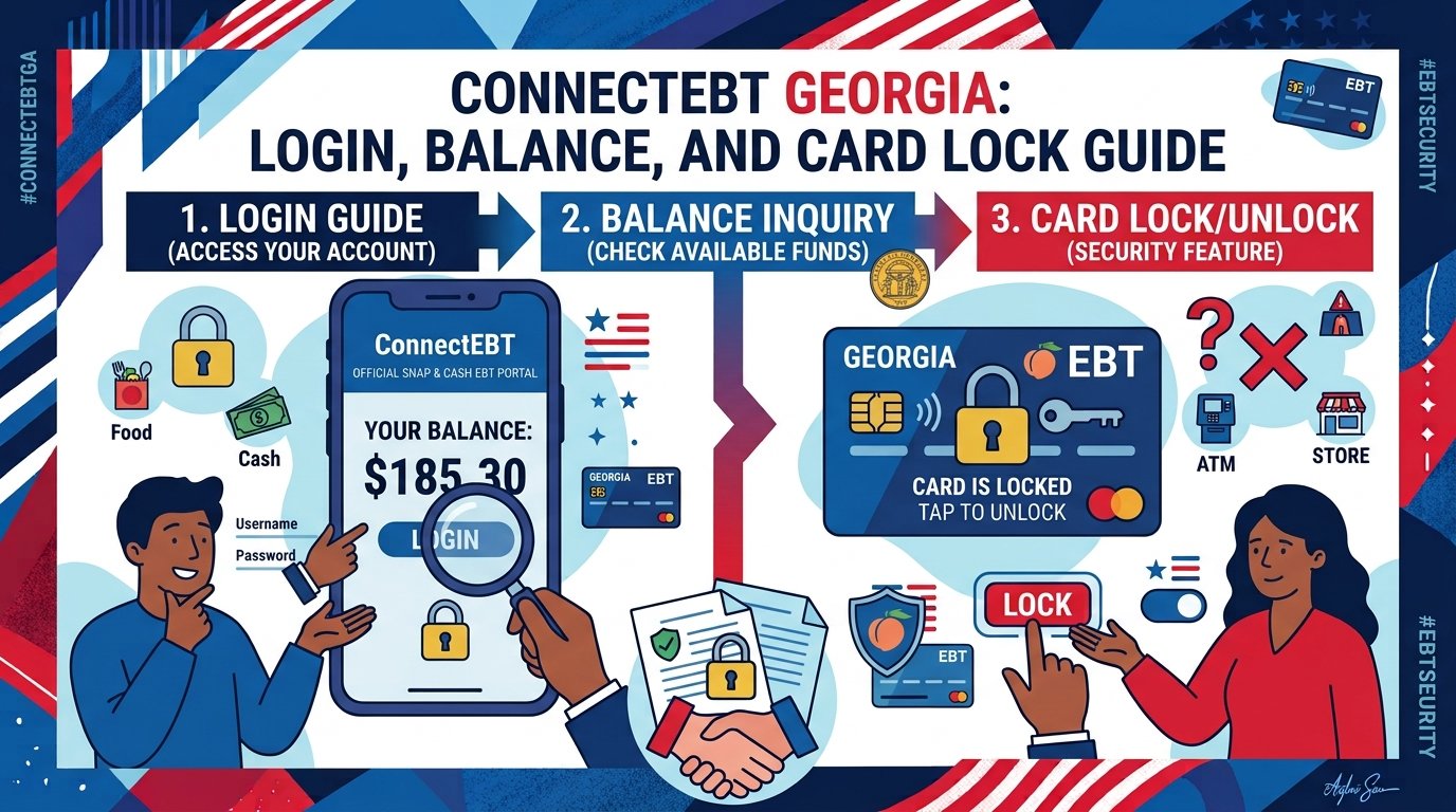 ConnectEBT Georgia: Login, Balance, and Card Lock Guide